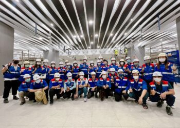 Công Đoàn – Chi Đoàn Trung tâm Phát triển Khoa học và Công nghệ Trẻ tổ chức tham quan tuyến Metro số 1 Bến Thành – Suối Tiên